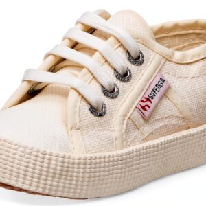 Superga Sneaker Unisex Bambino Bianco White 23 EU Tessuto-0