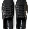 Sneaker estive Superga donna suola plateau bianco-5