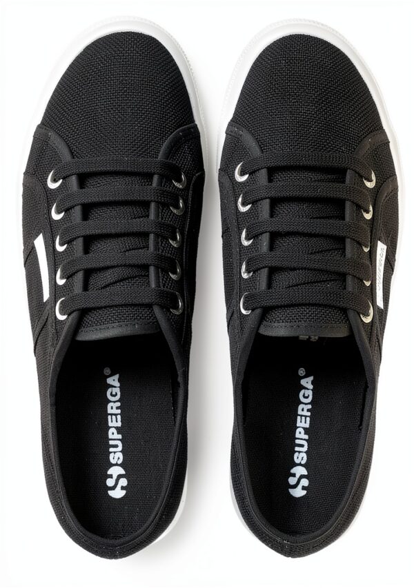 Sneaker estive Superga donna suola plateau bianco-5