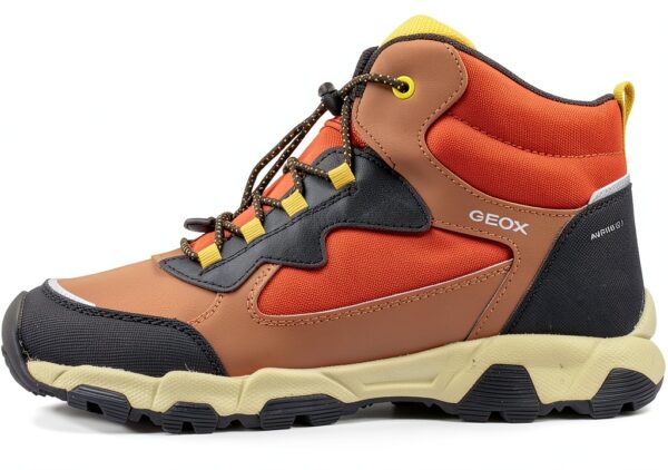 Scarpe da ginnastica per bambini GEOX Navy Brown-1