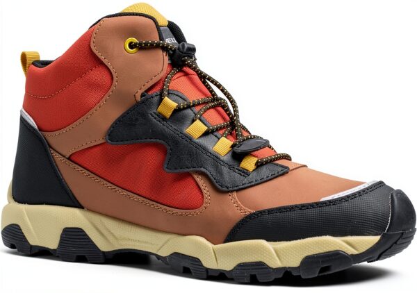 Scarpe da ginnastica per bambini GEOX Navy Brown-4
