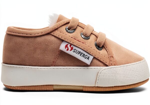 Superga Scarpe da Uomo Avorio Rosa Chiaro 24 EU con Logo-6