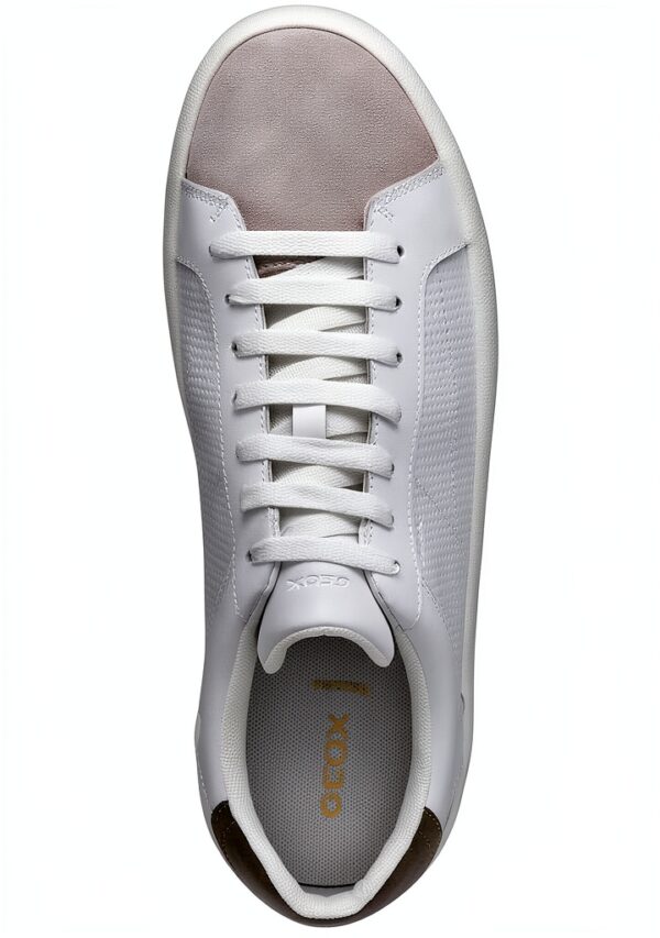 Sneaker uomo Geox suola perforata colore Navy-4