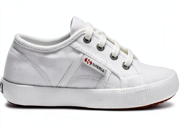 Superga Sneaker Unisex Bambino Bianco White 23 EU Tessuto-1