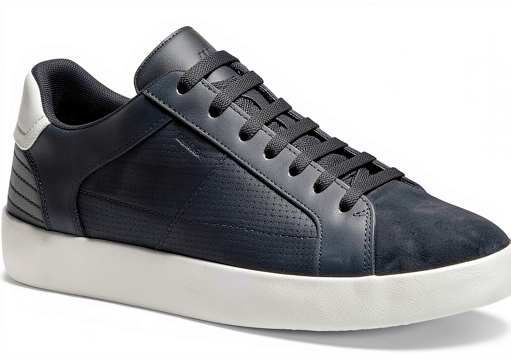Sneaker Geox indossate in un contesto urbano