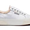 Superga Wedge Donna White Ice 36-40 EU Sneaker Low‑Top Vegan‑Certified-0