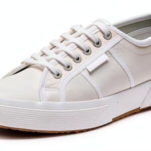 Superga Efglu 2750 Sneaker Unisex Pelle – Spigoloso, Lacci, Taglia 38-0