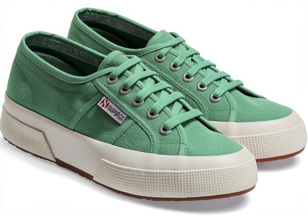 Superga Sneaker Unisex Verde 100x1x1 cm Modello S000010-1