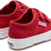 Superga Sneaker Casual Bambino Rosso Bianco 25‑34‑33 EU-2