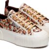 Superga Wedge Donna Beige Low Top Sneaker Casual 4cm Suola Chunky-1