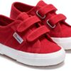 Superga Sneaker Casual Bambino Rosso Bianco 25‑34‑33 EU-1