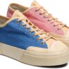 Superga Works Low Top Sneakers Denim Tinto in Filo Blu Rosa 37-46 EU-1
