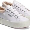 Superga Wedge Donna White Ice 36-40 EU Sneaker Low‑Top Vegan‑Certified-1