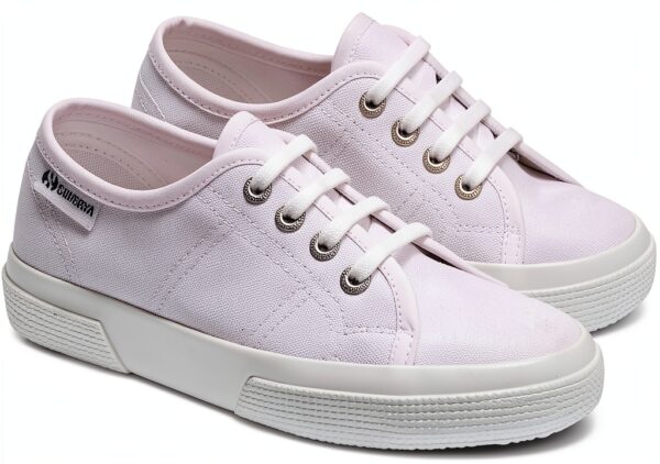 Superga Sneaker Bimbi Bianco 33-30 EU Logo Punta Arrotondata-0
