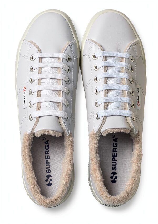 Superga Wedge Donna White Ice 36-40 EU Sneaker Low‑Top Vegan‑Certified-3