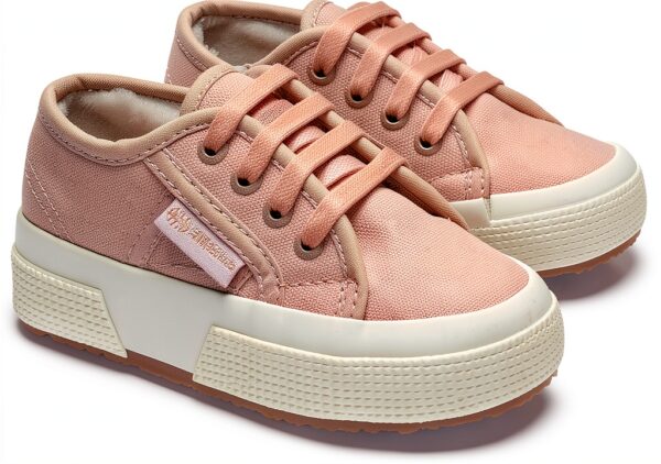 Superga sneaker bambino rosa S2132QW water‑resistant taglie 30‑34-1