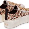 Superga Wedge Donna Beige Low Top Sneaker Casual 4cm Suola Chunky-2