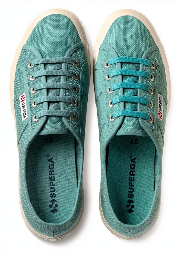 Superga Sneaker Unisex Verde 100x1x1 cm Modello S000010-3