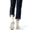 Superga Laced donna beige modello S5123YW suola chunky high top-5