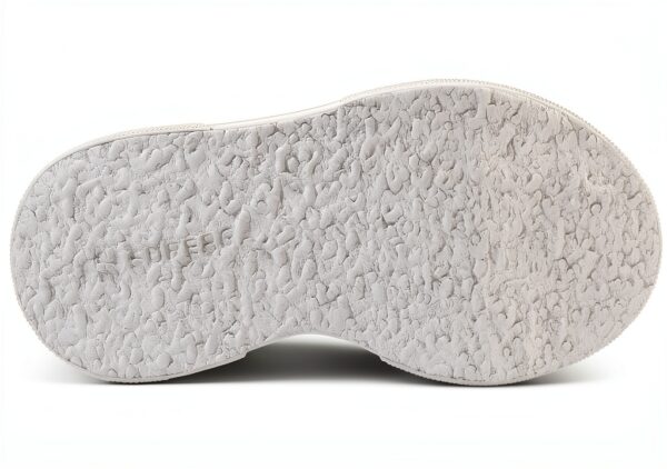 Sneaker Donna Bianco S2132LW Tomaia Cotone Traspirante Zeppa 5cm-4