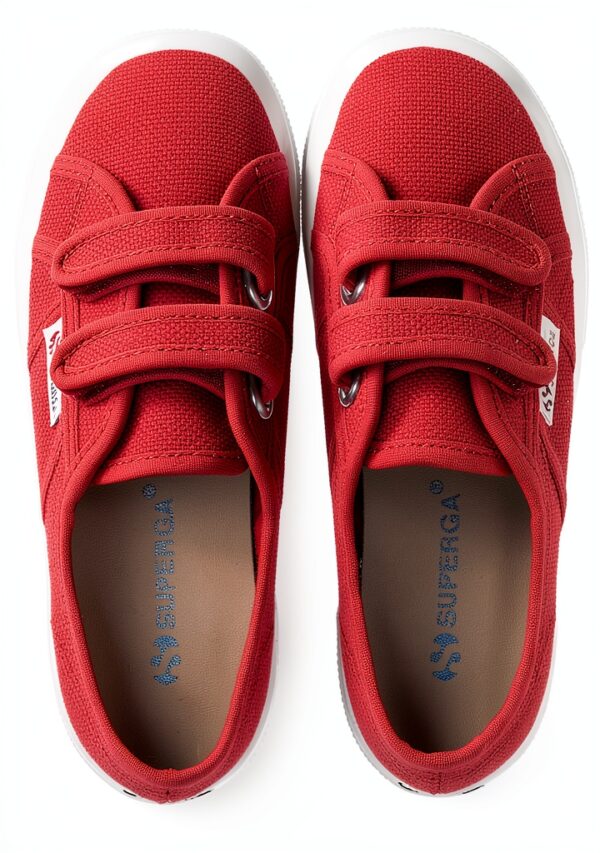 Superga Sneaker Casual Bambino Rosso Bianco 25‑34‑33 EU-3