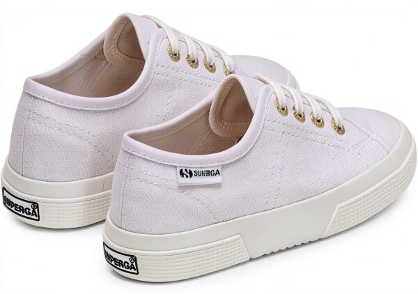 Superga Sneaker Bimbi Bianco 33-30 EU Logo Punta Arrotondata-1