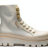 Superga Laced donna beige modello S5123YW suola chunky high top-0
