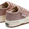 Superga sneaker bambino rosa S2132QW water‑resistant taglie 30‑34-2