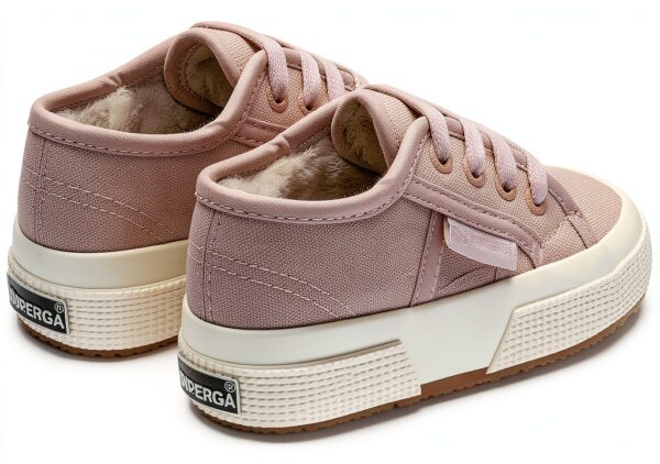 Superga sneaker bambino rosa S2132QW water‑resistant taglie 30‑34-2