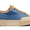 Superga Works Low Top Sneakers Denim Tinto in Filo Blu Rosa 37-46 EU-0