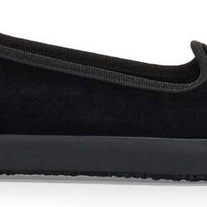 Superga Ballerine Donna 2441 Velvet Velluto – Nero e Bordeaux-0