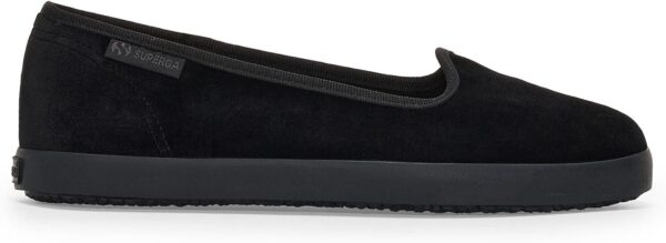 Superga Ballerine Donna 2441 Velvet Velluto – Nero e Bordeaux-0