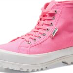 SUPERGA 2341-Alpina Scarpe da Ginnastica Rosa Acceso Tomaia in Tela-0