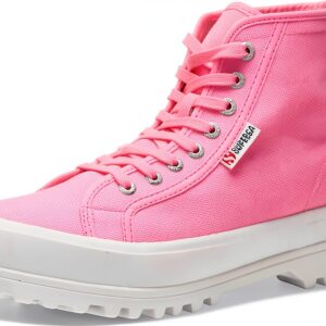 SUPERGA 2341-Alpina Scarpe da Ginnastica Rosa Acceso Tomaia in Tela-0