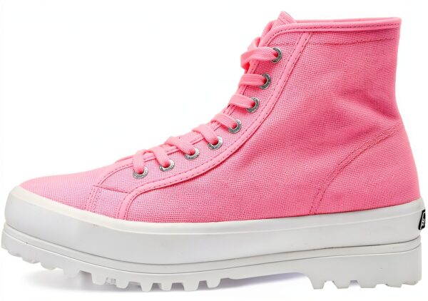 SUPERGA 2341-Alpina Scarpe da Ginnastica Rosa Acceso Tomaia in Tela-7