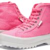 SUPERGA 2341-Alpina Scarpe da Ginnastica Rosa Acceso Tomaia in Tela-6