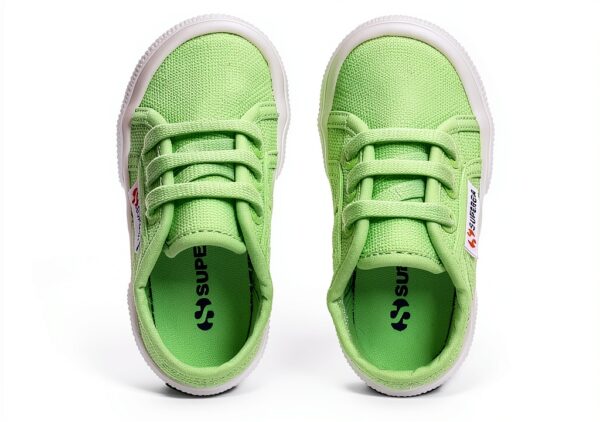 Superga Sneakers Bambino Verde Modello 2750 Baby Classic Taglia 21-3