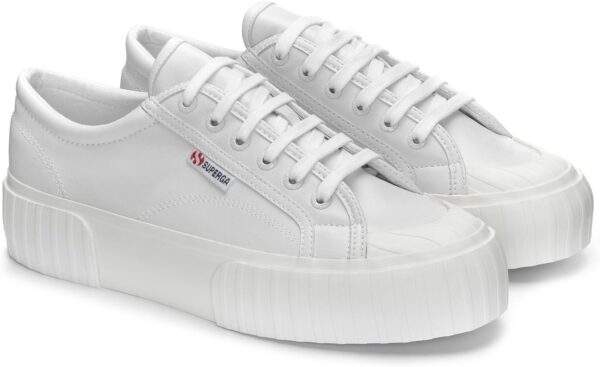 Superga Sneakers Donna Around The World 2631 Platform Vegan Cotone-1