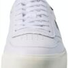 Superga 3843 Court Scarpe con lacci Unisex Bianco Bristol-5