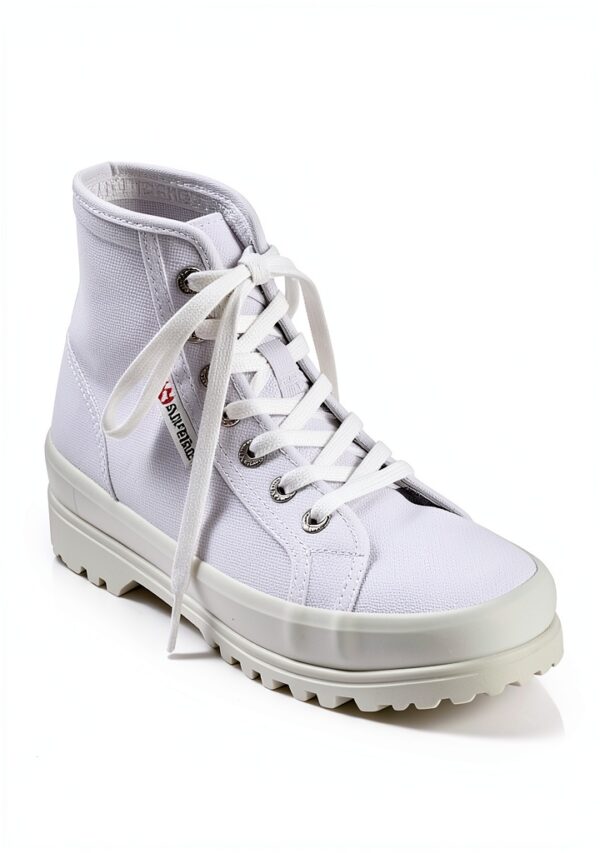 Superga 2341-Alpina Scarpe da Ginnastica Donna Bianco Hightop-1