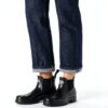 Stivaletti SUPERGA uomo nero modello 798 Rubber Boots taglia 41-1