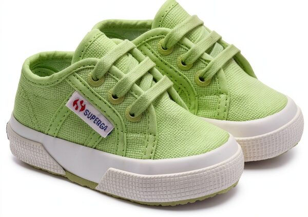 Superga Sneakers Bambino Verde Modello 2750 Baby Classic Taglia 21-1