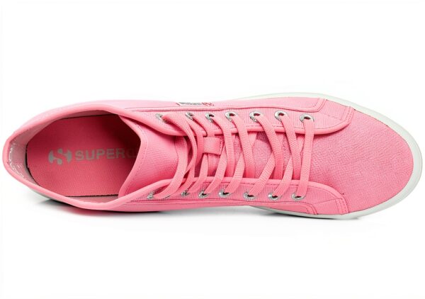 SUPERGA 2341-Alpina Scarpe da Ginnastica Rosa Acceso Tomaia in Tela-4