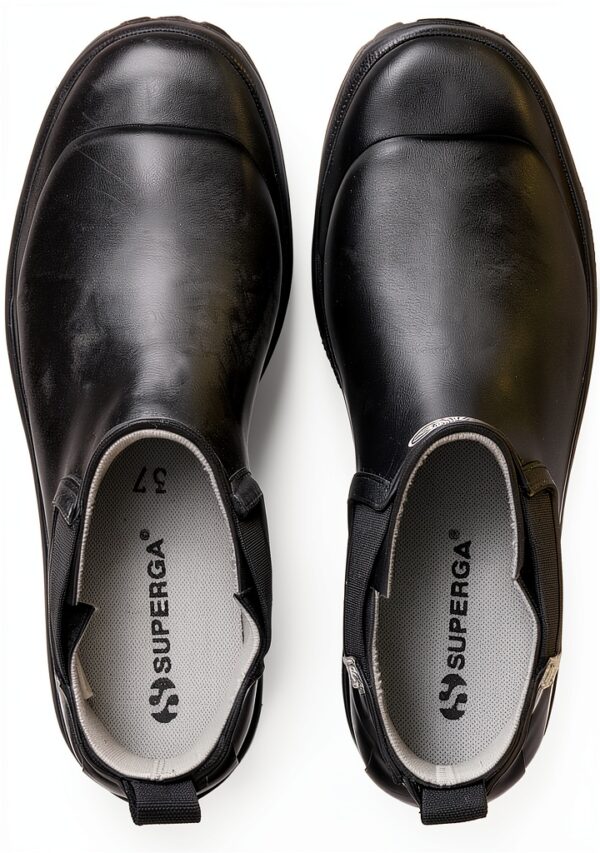 Stivaletti SUPERGA uomo nero modello 798 Rubber Boots taglia 41-4