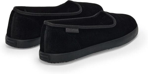 Superga Ballerine Donna 2441 Velvet Velluto – Nero e Bordeaux-2