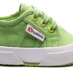 Superga Sneakers Bambino Verde Modello 2750 Baby Classic Taglia 21-0