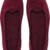 Superga Ballerine Donna 2441 Velvet Velluto – Nero e Bordeaux-1