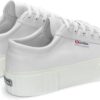 Superga Sneakers Donna Around The World 2631 Platform Vegan Cotone-2