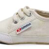 Scarpa Culla Superga Neonata White 17 Scarpine primi passi in cotone-0