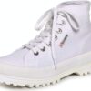 Superga 2341-Alpina Scarpe da Ginnastica Donna Bianco Hightop-0